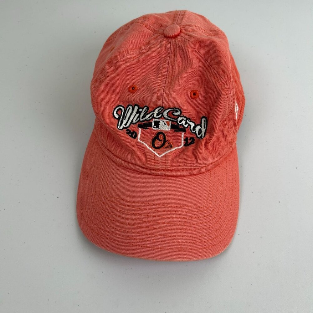Baltimore Orioles Wild‎ Card 2012 Baseball Hat New ERA Orange Cotton Adjustable